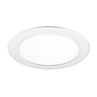 Painel de LED Redondo Embutir Luz Amarelo 18W Bivolt Elgin