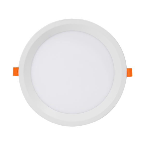 Painel De Led Redondo Embutir Recuado 12w Bivolt Taschibra 65