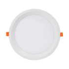 Painel De Led Redondo Embutir Recuado 18w Bivolt Taschibra 40