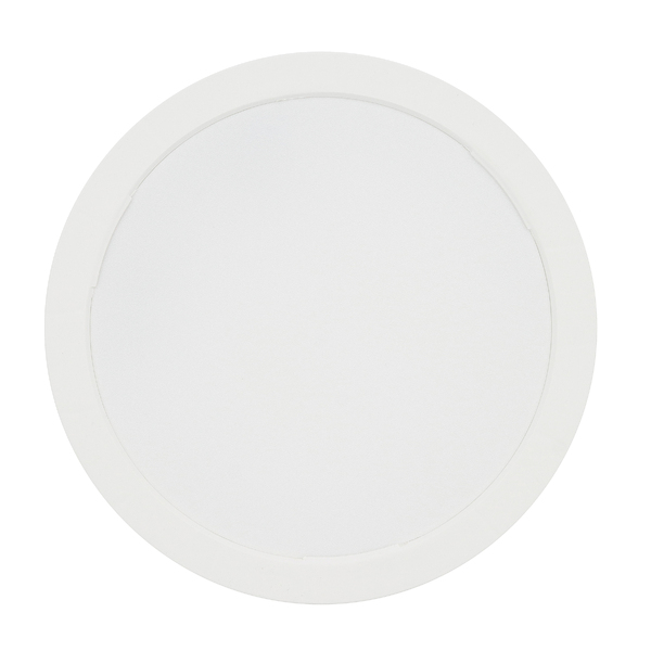 Painel de Led Sobrepor Redondo Luz Amarela 18W Elgin 23x26cm Amarelo Bivolt