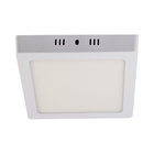 Painel de Led Sobrepor Quadrado Luz Branca 12W LLUM Bronzearte 16x16cm Branco Bivolt