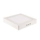 Painel de Led Sobrepor Quadrado Luz Branca e Neutra 18W Blumenau Iluminao 24x22cm Branco Bivolt