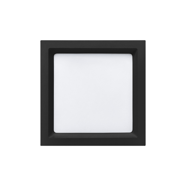 Painel De Led Stella Quadrado Deep De Embutir Recuado 17w Biv