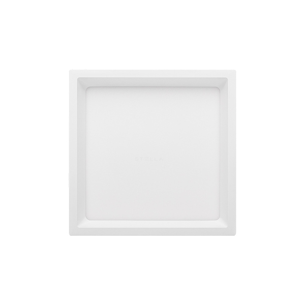 Painel De Led Stella Quadrado Deep De Sobrepor Recuado 17w Bi