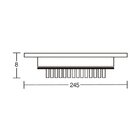 Painel De Led Taschibra Quadrado De Embutir 24w Dual Color Bi