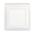 Painel De Led Taschibra Quadrado De Sobrepor 24w Dual Color B