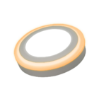 Painel De Led Taschibra Redondo De Sobrepor 18+6w Dual Color