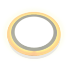 Painel De Led Taschibra Redondo De Sobrepor 18+6w Dual Color