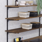 Painel de Madeira Boleado Pinus Tingido 30x120x2,5cm Settis