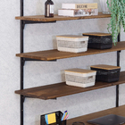 Painel de Madeira Boleado Pinus Tingido 30x80x1,7cm Settis