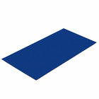 Painel Perfurado de Madeira HDF 3mm Azul Madagascar 0,61x1,22m Eucatex