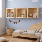 Painel de Madeira Pinus 17mm Natural 30x30cm Wooden