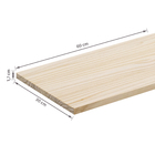 Painel de Madeira Pinus 17mm Natural 30x60cm Wooden