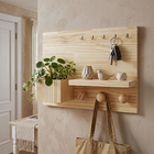 Painel de Madeira Pinus 17mm Natural 40x80cm Wooden