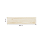Painel de Madeira Pinus Slim Natural 30x120x1,7cm Settis
