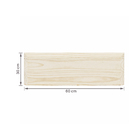 Painel de Madeira Pinus Slim Natural 30x60x1,7cm Settis