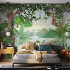 Painel de Parede Costa Rica Verde 270x312 Bobinex