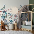 Painel de Parede Floresta Vermelho 270x156 Bobinex