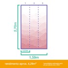 Painel de Parede Montanhas Rosa 270x156 Bobinex