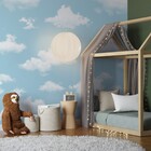 Painel de Parede Nuvens Branco  270x208 Bobinex