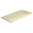 Painel de Pinus Retangular Natural 120X30X3cm Settis
