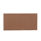 Painel de Revestimento em Madeira HDF 61x122cm Branco Glacial Perfurado Eucatex