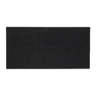 Painel de Revestimento em Madeira HDF 61x122cm Preto Perfurado Eucatex