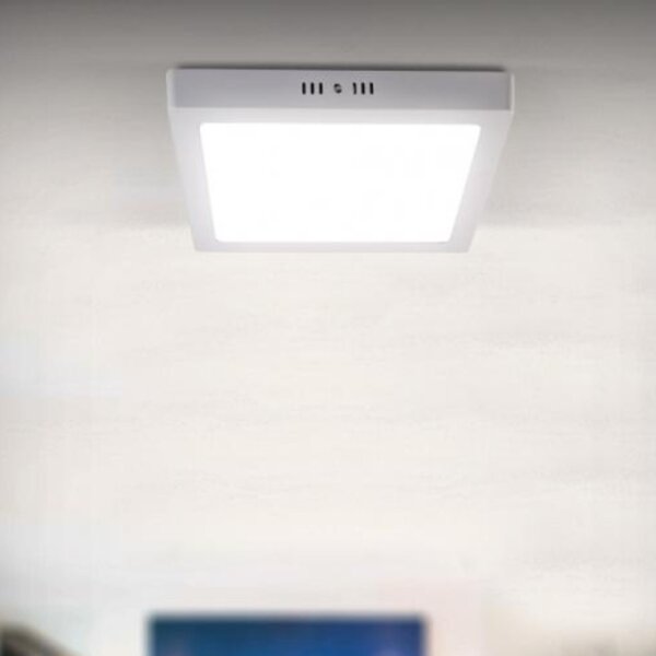 Painel De Sobrepor Home Led Quadrado 24w Bivolt Rl29245bcv2 B