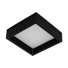 Painel De Sobrepor Recuado Deep 12w 17x17cm Stella - Preto -