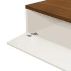 Painel De Tv 55 Polegadas Estilo Industrial Malbec Off White