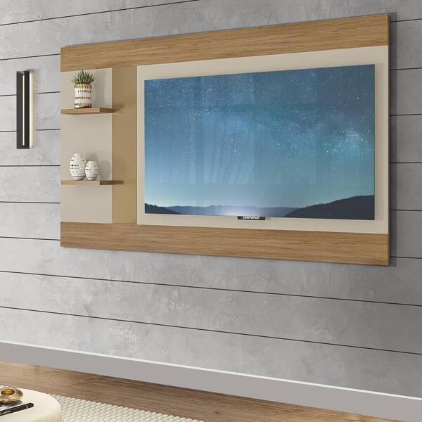 Painel De Tv 65 Polegadas Discovery Caemmun Buriti Off White