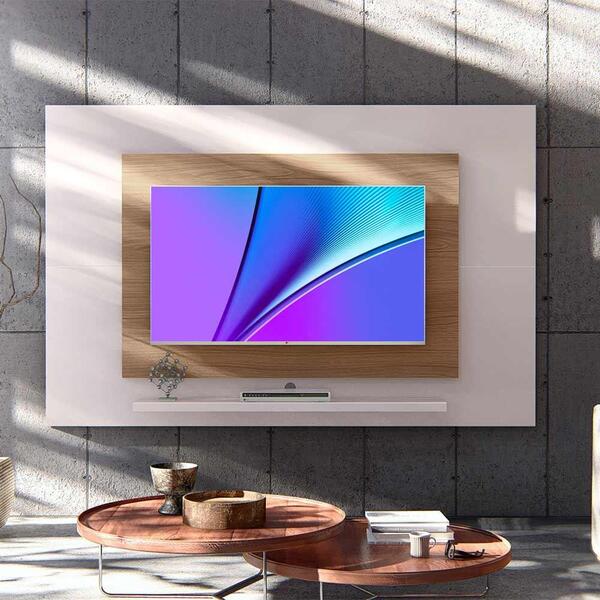Painel De Tv 65 Polegadas Off White Noce Eros Iii Casa D | Leroy Merlin
