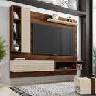 Painel De Tv 75 Polegadas Action Caemmun Havana Off White