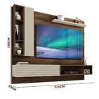 Painel De Tv 75 Polegadas Action Caemmun Havana Off White