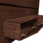 Painel De Tv Até 60 Polegadas 2 Portas Jacarandá Arezzo Zanzi