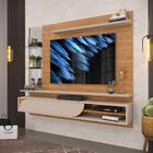 Painel De Tv Até 60 Polegadas Com Espelho Carvalho Nobre Griz