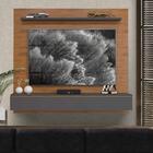 Painel De Tv Até 60 Polegadas Freijó Cinza Urbano Citrino Sho