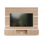Painel De Tv Até 65 Pol. Luna Babus - Cinamomo / Off White