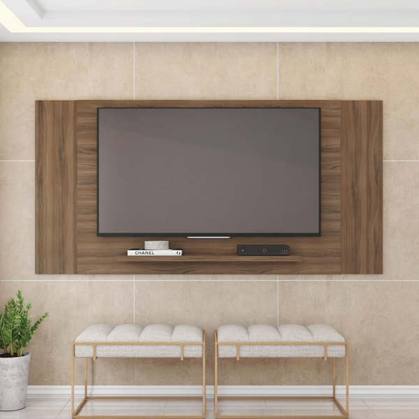 Painel De Tv Mdp Resistente E Durável Pintura Uv Fosca Noguei