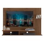 Painel De Tv Para Sala 42 Polegadas Ipê Nogueira Linea Brasil