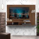 Painel De Tv Para Sala 42 Polegadas Ipê Nogueira Linea Brasil