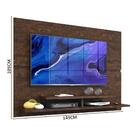 Painel De Tv Para Sala 50 Polegadas Noce Mônaco New Lukaliam