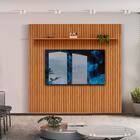 Painel De Tv Para Sala Até 75 Polegadas 250cm X 240cm Freijó