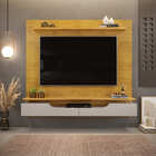 Painel De Tv Rack Suspenso Até 60 Polegadas 2 Portas Turim Ce