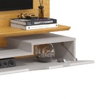 Painel De Tv Rack Suspenso Até 60 Polegadas 2 Portas Turim Ce