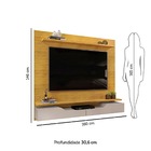 Painel De Tv Rack Suspenso Até 60 Polegadas 2 Portas Turim Ce