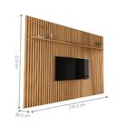 Painel De Tv Ripado 2.2 Grenoble Cumaru