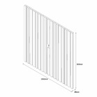 Painel De Tv Ripado - Acomoda Tvs Até 42 Polegadas