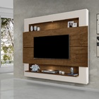 Painel De Tv Suspenso Para Sala Com Led Tv Até 57 Riviera