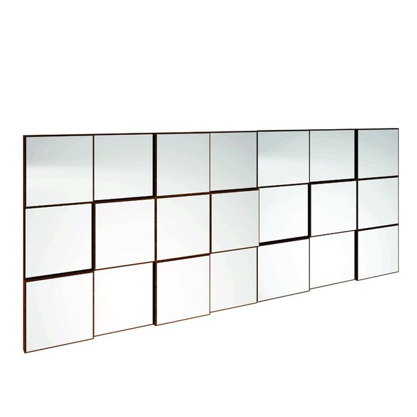 Painel Decorativo 3d Com Espelhos Tb89 Dalla Costa